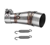 EBTOOLS pour adaptateur echappement moto pour tuyau de liaison d echappement pour échappement et systèmes d'échappement pour ninja 250 exhaust Adaptateur de connexion de lien de tuyau moyen d'échappe