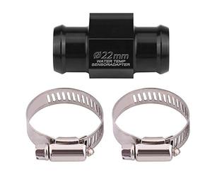 EBTOOLS pour Adaptateur koso pour koso Temp Gauge Adaptateur de température de l'eau Noire, Adaptateur Universel de jauge de capteur de Tuyau de Tuyau de Joint de température de température d'eau de