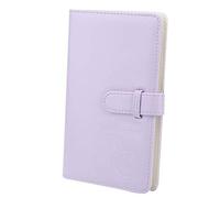 EBTOOLS pour Album Album Photo, 3in 96 Poches PU Album Photo Universel étui de Rangement pour Cartes bancaires pour mini11/8/9/7s/25/70/90 Photographie instantanée(Violet)