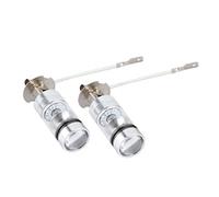 EBTOOLS pour ampoule h3 led pour ampoule h3 pour ampoule h3 led 2 PCS H3 Super Lumineux 6000 K Brouillard De Conduite Lumière Bleu 100W LED Kit Ampoules Phares Brouillard De Voiture Conduite Lumière