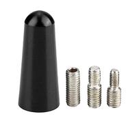 EBTOOLS pour antenne Toit Courte Adaptateur pour antenne de Toit de Voiture, antenne pour Tige d'antenne en Aluminium de 3 cm en Alliage d'aluminium Universel