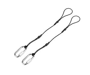 EBTOOLS pour attache de securite camera 2pcs lanière de caméra, attache de corde de sécurité universelle pour courroie de caméra avec crochet de retenue pour appareils photo