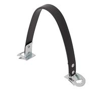 EBTOOLS pour battery carrier lifter pour batteries de voiture pour trailer battery strap Support de batterie, 1 support de batterie de voiture de courroie à levage latéral robuste en métal noir