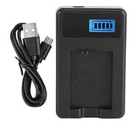 EBTOOLS pour Chargeur Batterie NP bx1 Chargeur de Batterie Appareil Photo pour A6000 A6300 A6500 A7r A7, NP-FW50 Batterie LCD Chargeur Simple