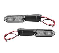 EBTOOLS pour clignotant led z900 Clignotants de voiture, 2 pièces 12 V LED clignotants lumineux couleur ambre indicateur dynamique clignotant adapté Z250 Z800 Z900 Z1000(Transparent)