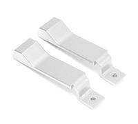 EBTOOLS pour defender 110 2 pièces couvercle de poignée de loquet de porte interne de voiture adapté pour Defender 90 110 130 2004-2018 pour Autocollant de garniture de cu