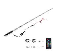 EBTOOLS pour Drapeau LED ATV Drapeau mât lumière LED Drapeau Lampe Drapeau pôle Lampe RGB lumière ATV décoration lumière 5ft LED Flag Light Télécommande RVB Changement de Couleur Lampe de mât de Drap
