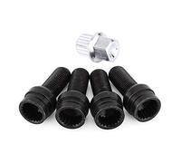EBTOOLS pour écrou antivol Seat r1p pour Wheel Écrou de Roue de Verrouillage de Boulon de Roue Jeu d'écrous de boulons de Roue de sécurité verrouillables 4 + 1 M14 *