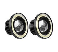 EBTOOLS pour fog led 2.75 Angel Eyes Fog Lights, Universel 2pcs 10W LED COB Angel Eyes Daytime Running Light Véhicule Feux De Brouillard(3,5 pouces)