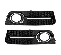 EBTOOLS pour grille nid d abeille b8 pour grille nid d abeille b8 Grilles de protection pour phares anti-brouillard de voiture, Chrome Brillant S Grilles avant pour grilles de