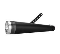 EBTOOLS pour ligne d'échappement scooter Moto de tuyau d'échappement, tuyau d'échappement universel de silencieux arrière de queue d'acier inoxydable pour la moto(G115)