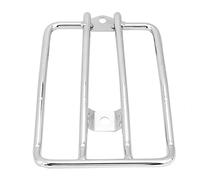 EBTOOLS pour Luggage Rack Motorcycle Universal Étagère à Bagages de Moto, Support de Support de Porte-Bagages arrière adapté aux pièces modifiées XL883/1200 X48(Argent)
