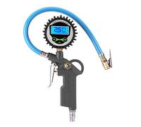 EBTOOLS pour manometre pression pneus pour pistolet de gonflage avec manomètre Digital Tire Inflator, appareil de contrôle de mètre de jauge de pression d'air de pneu de pneu de véhicule de Digital D