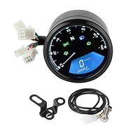 EBTOOLS pour motorcycle speedometer universal pour compteur moto universel pour speedometer electronic motor Kit de compteur de vitesse de moto, compteur de vitesse universel d'affichage numérique d'