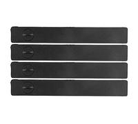 EBTOOLS pour Piece Voiture pour Focus 2012 4 pièces revêtement d'habillage de galerie de Toit pour Focus MK2 2005-2012 1339647 4M51-A504A00-AA Garniture de galerie de Toit pour