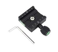 EBTOOLS pour Plateau Rapide arca Swiss pour Adaptateur arca Plaque de Fixation Rapide pour Fixation en métal Base de Fixation en métal pour Adaptateur pour Pince pour Arca Swiss RRS BENRO Rotule trép