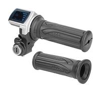 EBTOOLS pour poignée accélérateur Trottinette pour kit de poignée de accélérateur Accélérateur de vélo électrique poignée de Guidon à poignée Accélérateur à Demi-Torsion 36V avec indicateur d