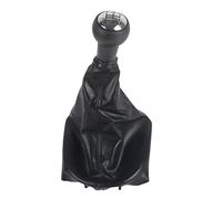 EBTOOLS pour pommeau 406 break pour pommeau de vitesse 307 Jeu de boutons de changement de vitesse, 5 vitesses Bouton de levier de vitesses Couvercle antipoussière en cuir de