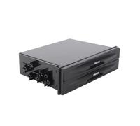 EBTOOLS pour Porte gobelet 8p Porte-gobelet pour Voiture, Nouvelle Voiture Universelle Auto Double Din Radio Pocket Porte-gobelet + boîte de Rangement