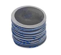 EBTOOLS pour reparation pneu voiture pour tire patch Correctif de RéParation de Pneu, PièCes Rondes de Voiture en Caoutchouc Naturel de 200Pcs 32mm, RéParation de PiqûRe, Correctif à Froid, Correctif