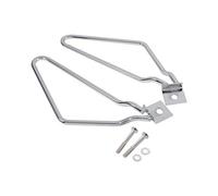 EBTOOLS pour Saddle Bag Mount Elerose 2X Supports de Fixation de sacoches de Moto(Argent)