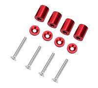 EBTOOLS pour Spacer de Hood pour Hood Spacer Kit d'élévateur d'entretoise d'évent de Capot, kit d'entretoise d'entretoise de Ventilation de Capot de Moteur en Alliage d'aluminium pour Moteur Turbo 6m