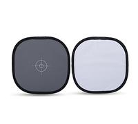 EBTOOLS pour tarjeta Gris fotografia pour Gray Card White Balance Foldable Carte de Balance des Blancs 18% de Référence de Référence Carte Grise avec Sac de Transport 11,8 * 11,8 Pouces (30 * 30cm)