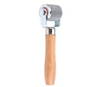 EBTOOLS pour Tire Stitcher pour kit Reparation Pneu Voiture Roue de roulement de Pneu, Outil de réparation de Rouleau de roulement à Billes de poignée de Roue de Voiture en Bois de poignée de réparat