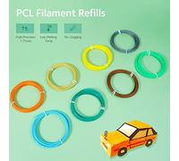 EBTOOLS Printing 3D Pen PCL Filament Refills .75 Mm Tempéra de Bas