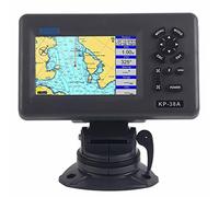 EBTOOLS Procédoir de Graphique Maritime de 5 Pouces avec Transpondeur de Classe B, Affichage LCD Haute Résolution et Système de Cartographie Double pour Une Navigation en Toute sécurité