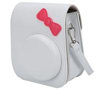EBTOOLS PU en Cuir-Drop Rétro à épaule de la Caméra Pouche de Sac pour Mini11 / 8/9 - Pratique () (White)
