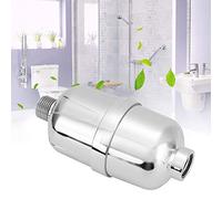 EBTOOLS Purificateur de Douche G1 / 2in pour le Bain à la Maison, Restaure l'équilibre du PH et Améliore la santé de la Peau, Installation Facile (SILVER)