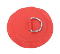 EBTOOLS PVC & Patch en Acier Inoxydable D pour Bateau Gonflable, Kayak, Canot - Multifonctionnel et Facile à Installer, Orange (Rouge)