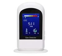 EBTOOLS Qualité de CO2 en CO de 3 en USB avec Affichage de Température et d'humidité pour la Maison et l'industrie