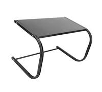 EBTOOLS Rack de Four à -Ondes de Service à 2 Niveaux d'étagère de Garde-Manger en Métal pour Le Stockage de Cuisine - Conception en Forme de L