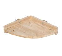 EBTOOLS Rack de Plate-Forme d'angle en Bois pour Les Petits Animaux de Compagnie - Top pour, Hamster, Chinchilla et Gerbil Cages