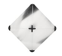 EBTOOLS Réflecteur en Aluminium Octaédrique Marin 340x340x470 Mm pour Une visibilité Améliorée du Bateau et
