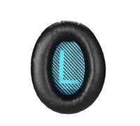 EBTOOLS Remplacement des Coussinets d'oreille pour 25 15 écouteurs QC2 QC15 AE2 AE2I AE2W avec Couverture en Cuir Protéique (Black)