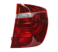 EBTOOLS Remplacement du Feu Arrière Extérieur à l'épreuve des Intempéries pour X3 F25 2011-2017 | Lampe de Freinage de la Lentille Claire Rouge de qualité OEM (À droite (63217220240))