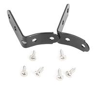 EBTOOLS Réparation de CharnièRe, Kit de RéParation de Support de CharnièRe de Fer pour Couvercle de BoîTe à en Fer pour S4 B6 B7 Noir
