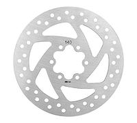 EBTOOLS Rotor de Frein à Disque électrique 140 Mm / 160 Mm Rotor de Frein Stainl en Acier avec 6 Installation Facile ou Arrêt S
