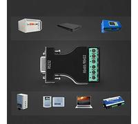 EBTOOLS RS-232 à RS-485/422 Convertisseur d'interface Passif avec pour les Machines de Fréquentation et les Systèmes Industriels