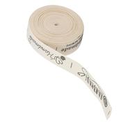 EBTOOLS Ruban de Coton .5 Cm pour l'emballage et l'artisanat - pour les Mariages, les Fêtes et les Projets de Bricolage (Couture d'aiguilles et de fils)