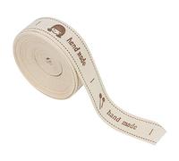 EBTOOLS Ruban de Coton .5 Cm pour l'emballage et l'artisanat - pour les Mariages, les Fêtes et les Projets de Bricolage (tête de femme anglaise faite à la main)