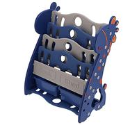 EBTOOLS S Cartoon Libshelf Multi-coucheer Storage Rack pour la Maison - Fun, Stable et étagère pour Les Enfants (Blue)