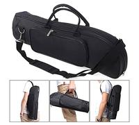 EBTOOLS Sac de Concert de Trompette élégante Étui de Transport Doux avec Deux Fermetures à Glissière et Bandoulière Confortable pour Les Musiciens
