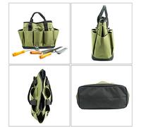 EBTOOLS Sac de Jardinage avec 8 Poches - Outil Ergonomique pour Le Jardin et la Pelouse -, Solution de Stockage de Jardinage Portable