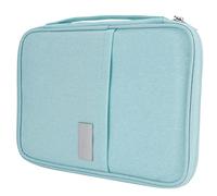 EBTOOLS Sac de Porte-Passeport de Voyage avec Plusieurs Compartiments, Blue Compact pour Cartes, Espèces et Documents (#3)