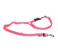 EBTOOLS Sangle de Ceinture de sécurité pour Chiens Réfléchissante en Nylon pour Animaux (Rose Rouge)