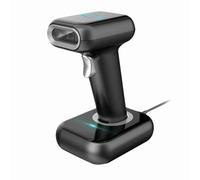 EBTOOLS Scanner de Codes à Barres à Haute Vitesse 1D / 2D / QR, Lecteur de Barre BT & USB avec Autonomie pour la Batterie pour la Vente au Détail, la Bibliothèque, la Logistique, Compatible avec,